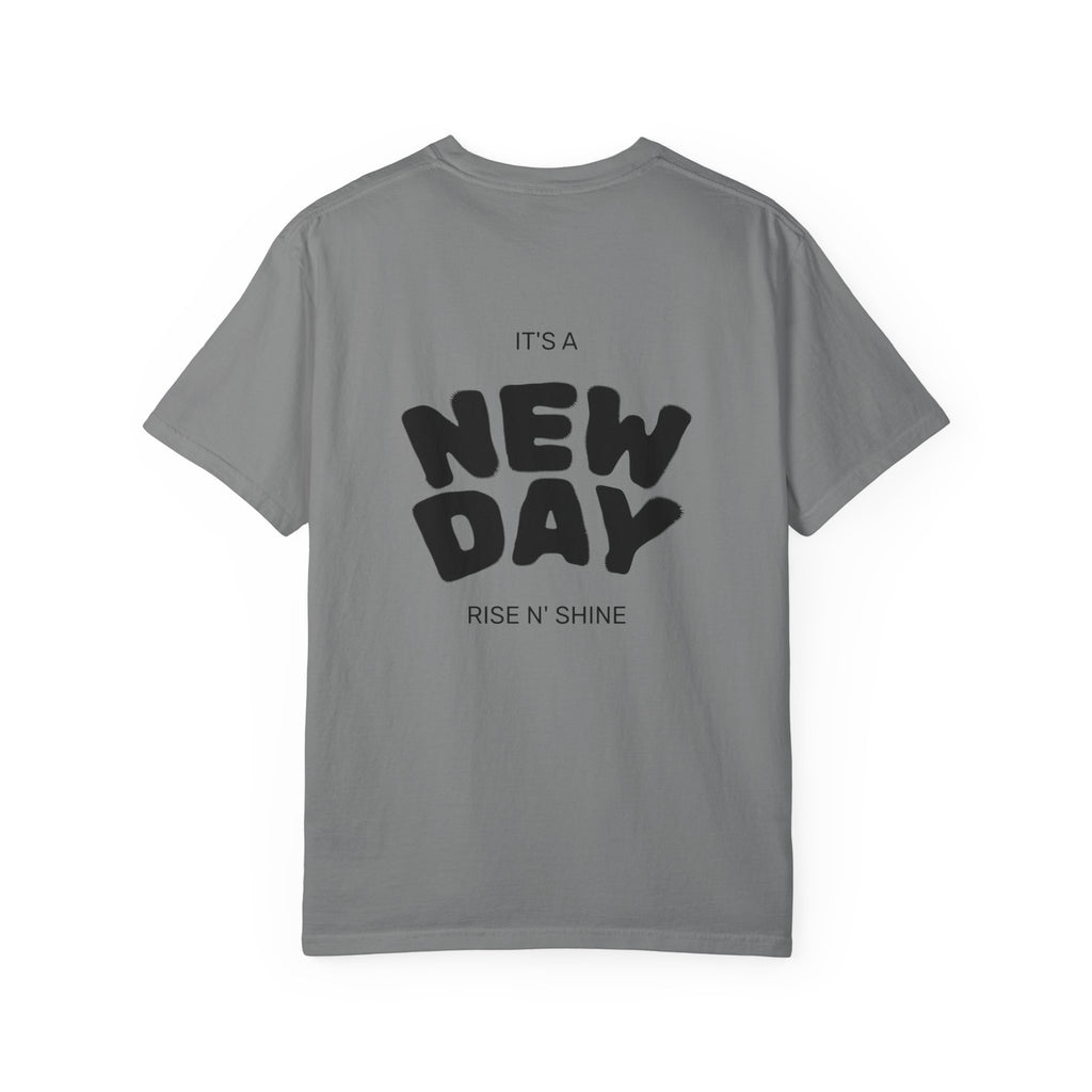 New Day Graphic T-Shirt — "It's a New Day" Motivational Tee